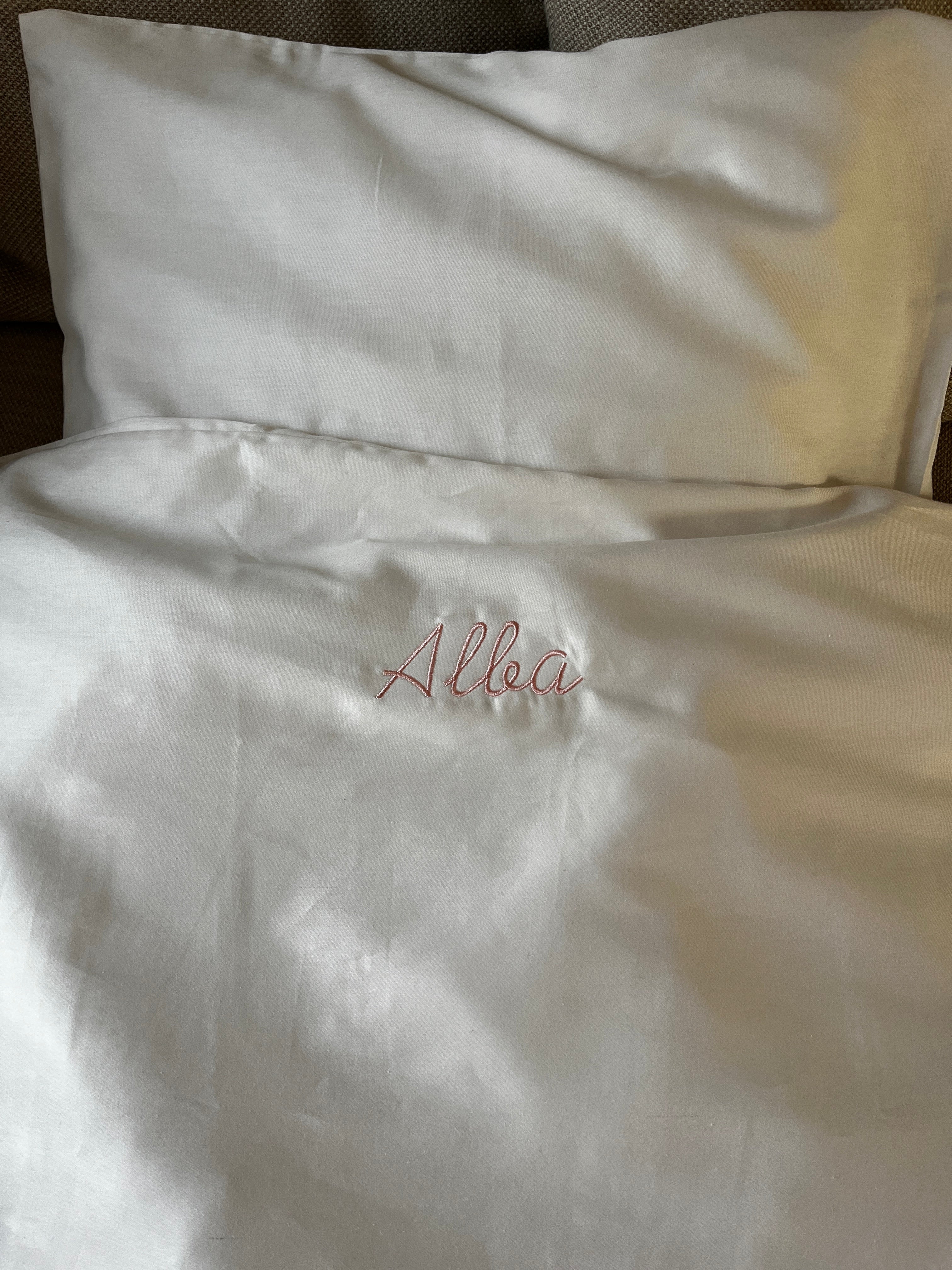 Baby Sengetøj - Off White 70x100