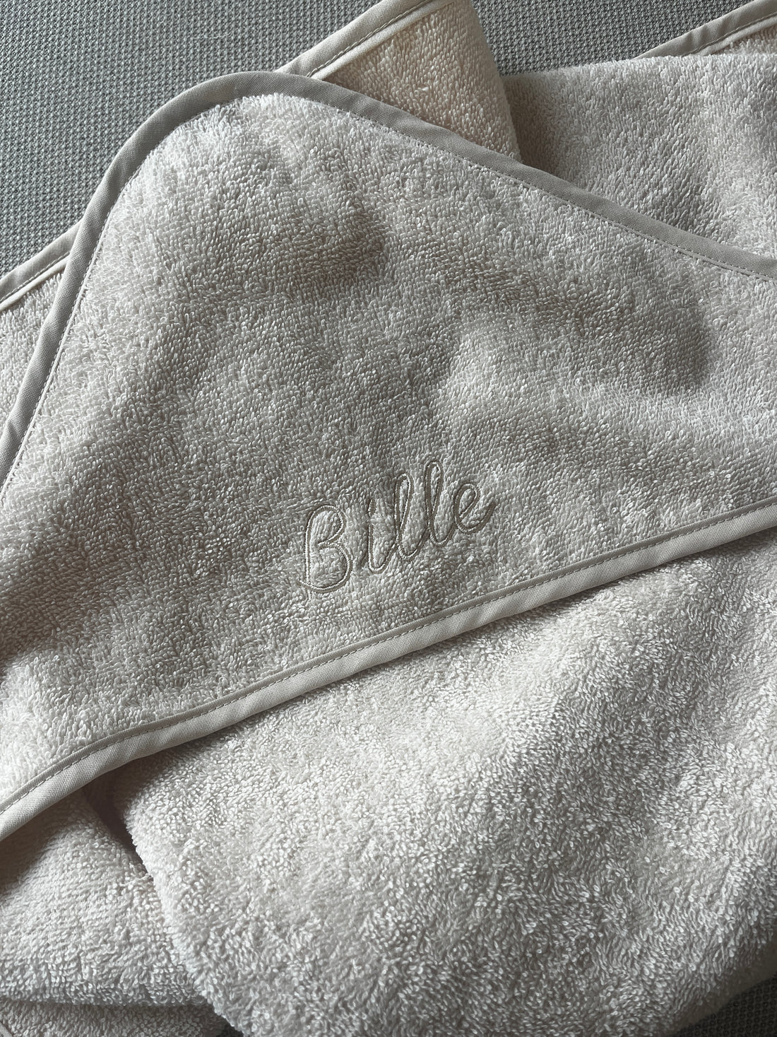 Babyhåndklæde Beige - 70x70cm