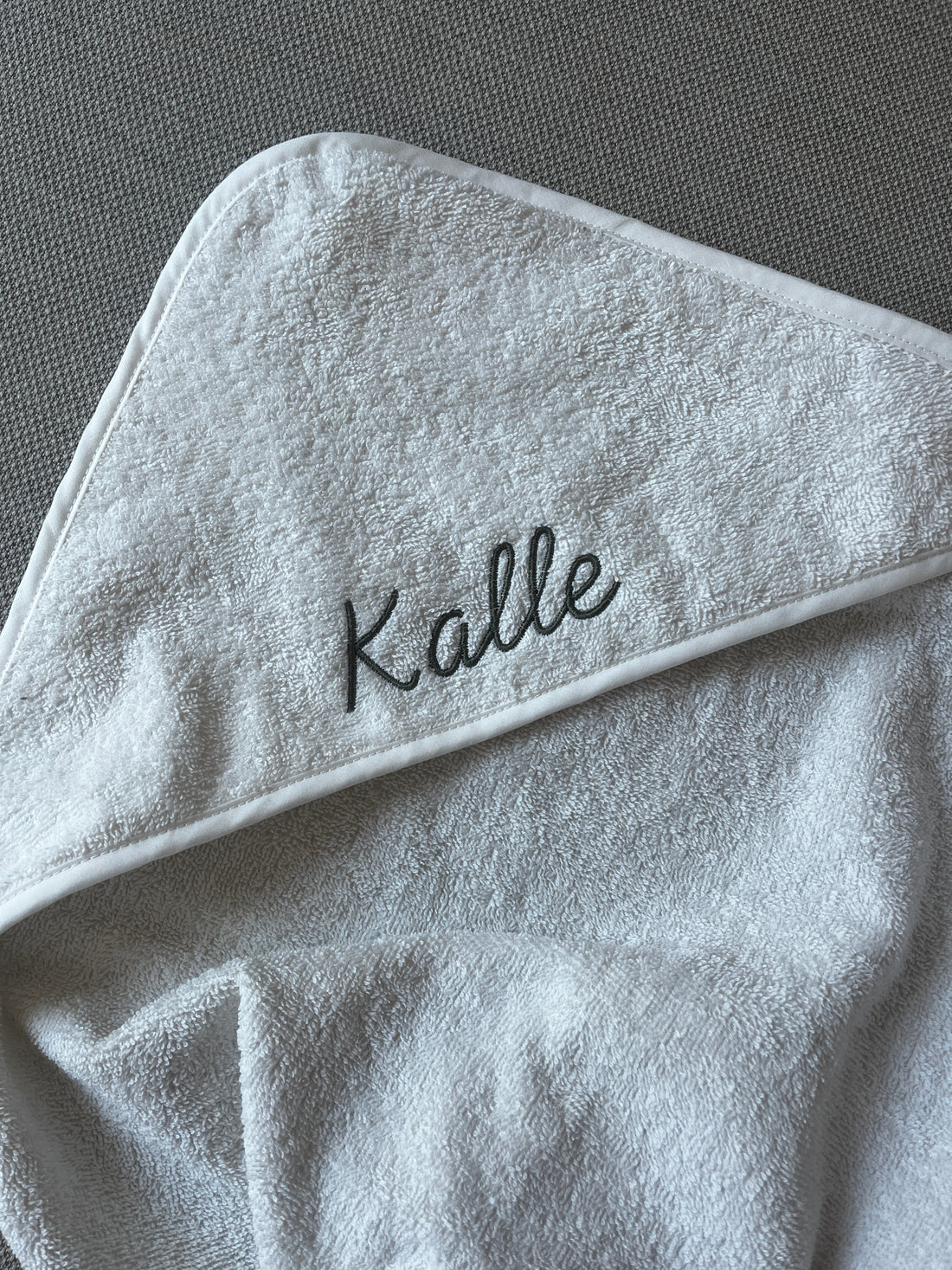 Babyhåndklæde Off White - 70x70cm